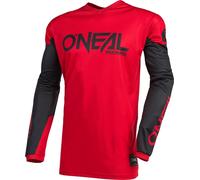Oneal Element Threat Motocross Jersey, rojo/negro, Talla XL