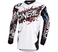 O'NEAL Element Villain Shirt Camiseta MX Blanco/Negro M hombres