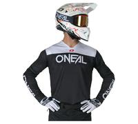 O'NEAL élite Camiseta MX Negro/Blanco 2XL unisex