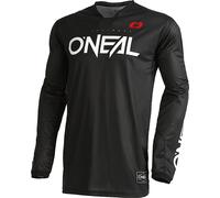 Oneal Elite Classic Maillot de Motocross, Negro/Blanco, Talla M
