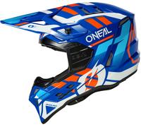 Casco MX O'Neal Ex-Srs Dust Azul/NaranjaL Azul,Naranja