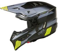 Casco de Cross O'Neal EX-SRS Hitchhiker Negro/Gris/Amarillo NeónS Negro,Gris,Amarillo Neón