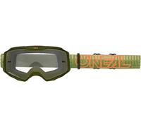 O'NEAL Gafas B-10 Striped verde/naranja