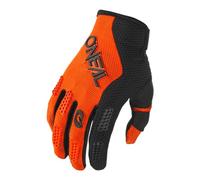 O'NEAL | Guantes Bicicleta y Motocross | MX MTB FR Descenso | Ajuste para máximo Confort, Material Transpirable | Guante Element RACEWEAR V.24 | Adulto | Negro Naranja | Talla XS