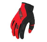 O'NEAL | Guantes Bicicleta y Motocross | MX MTB FR Descenso | Ajuste para máximo Confort, Material Transpirable | Element Youth Glove RACEWEAR V.24 | Niños | Negro Rojo | Talla XL