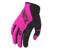 O'NEAL | Guantes Ciclismo y Motocross | MX MTB FR Descenso | Ajuste para máximo Confort, Material Transpirable | Elements Guante Mujer RACEWEAR V.24 | Adulto | Negro Rosa | Talla S