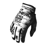 O'NEAL | Guantes Ciclismo y Motocross | MX MTB FR Descenso | Ajuste para máximo Confort, Material Transpirable | Guante Mayhem SCARZ V.24 | Adulto | Negro Blanco | Talla M