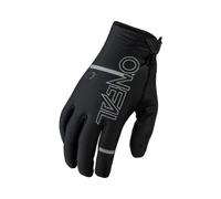 O'NEAL | Guantes de Bicicleta y Motocross | MX MTB DH FR Downhill Freeride | Alto Confort, Transpirable, Con Impresión de Silicona para Agarre en Húmedo | Guante de Invierno | Adulto | Negro | Talla S