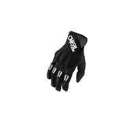 O'NEAL | Guantes de Bicicleta y Motocross | MX MTB DH FR Downhill Freeride | De una pieza, protección de nudillos de alta densidad, impresión de silicona | Guante Hardwear | Adulto | Negro | Talla XXL