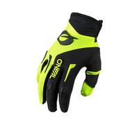 O'NEAL | Guantes de Ciclismo & Guantes de Motocross | MX MTB DH FR Downhill Freeride | Materiales duraderos y Flexibles, Palma ventilada | Element Glove | Niños | Negro Neon Yellow | Talla XL