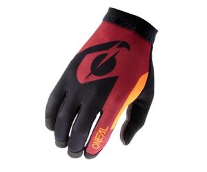 O'NEAL | Guantes de Ciclismo Guantes de Motocross | MX MTB DH FR Downhill Freeride | Nuestro Guante más Ligero y cómodo, Nanofront Palm | AMX Glove | Adultos | Red Orange | Talla XL