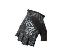O'NEAL | Guantes de Ciclismo | MTB DH FR Downhill Freeride | Guantes de Ciclismo sin Dedos Fabricados con Materiales duraderos y Flexibles | Guante sin Dedos Drop V.17 | Adulto | Negro Gris | Talla L