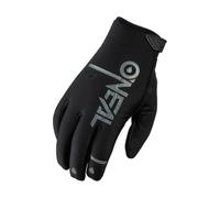 O'NEAL | Guantes de ciclismo y motocross | MX MTB DH FR Freeride | Impermeables, transpirables, con impresión de silicona para el agarre en mojado | Guante WP de invierno | Adulto | Negro | Talla S