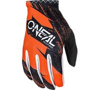 O'NEAL | Guantes de Ciclismo y Motocross | Niños | MX MTB DH FR Downhill Freeride | Materiales duraderos y Flexibles, Palma ventilada | Guante Matrix Youth Burnout | Negro Naranja | Talla M