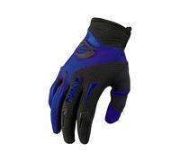 O'NEAL | Guantes de Motocross MX MTB DH FR Downhill Freeride | Materiales duraderos y Flexibles, Palma ventilada | Guantes de Elementos | Niños | Negro Azul | Talla L