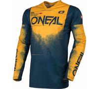 Oneal HARDWEAR SWIPE Maillot de motocross, azul-naranja, tamaño M para Hombres