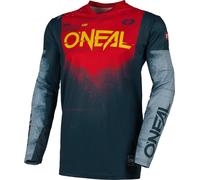 Oneal HARDWEAR SWIPE Maillot de motocross, rojo-azul, tamaño M para Hombres
