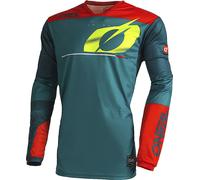 Oneal Haze Maillot de motocross, Azul/Rojo, Talla M