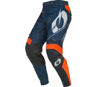 Oneal Haze Pantalones de Motocross, Azul/Naranja, Talla 30