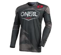 O'Neal | Jersey de Motocicleta | Bicicleta de Enduro | Material de Secado rápido y Ligero, diseño sin Cuello, Ajuste atlético | Jersey Mayhem Covert | Adultos | Carbón Gris | Talla M