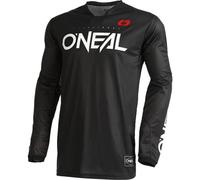 O'Neal Jersey Motocross Hardwear Elite Negra Negro MX Enduro Quad ATV Off Road