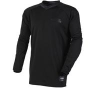 O'NEAL | Maillot de Motocross | Motocicleta de Enduro | Ajuste para una máxima amplitud de movimiento, protección cosida en el codo, transpirable | Maillot Element Classic | Adulto | Negro | Talla 4XL