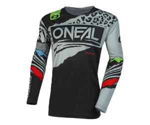 O'NEAL Maillot Kinder Mayhem Wild V.23, Schwarz Grau, XL, M004-7