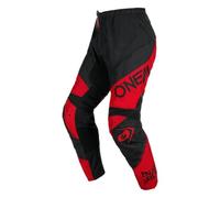 Oneal Element Racewear Maillot de motocross, negro-rojo, tamaño S