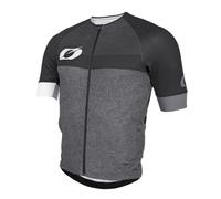 O'NEAL | Maillot MTB MX DH Downhill FR Freeride | Maillot Completamente Nuevo con Materiales mejorados, Ligeros y duraderos | Maillot Aerial Split | Adulto | Negro Gris | Talla M