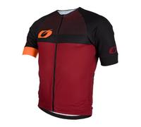O'NEAL | Maillot MTB MX DH Downhill FR Freeride | Maillot Completamente Nuevo con Materiales mejorados, Ligeros y duraderos | Maillot Aerial Split | Adulto | Rojo Naranja | Talla M