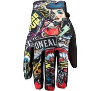Oneal Matrix Crank 2 Guantes de Motocross Juvenil, negro, tamaño L
