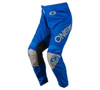 Oneal Matrix Ridewear Pantalones de motocross, gris-azul, tamaño 30 para Hombres