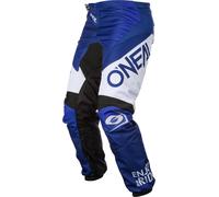 Oneal Matrix Ridewear Pantalones de motocross, azul/gris, Talla 38