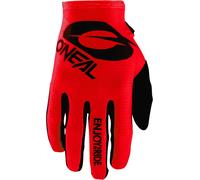 Oneal Matrix Stacked Guantes de Motocross, rojo, Talla L