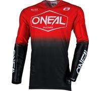 Oneal Mayhem Hexx Maillot de motocross, negro-rojo, tamaño M para Hombres