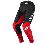 Oneal Mayhem Hexx Pantalones de Motocross, negro/rojo, Talla 30