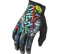 Oneal Mayhem Rancid Guantes de motocross, negro/multicolor, Talla S