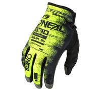 O'NEAL Mayhem Scarz Guantes MX Negro/Amarillo neón M unisex