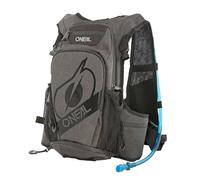 O'NEAL | Mochila con Sistema de Hidratación Integrado | Bicicleta MTB Mountain Bike | 12L de Capacidad, Panel Trasero Acolchado Elevado (extraíble) | Mochila de Hidratación Romer | Negra