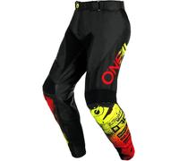Pantalones de Cross O'Neal Mayhem Scarz Negro/Rojo34 Negro,Rojo