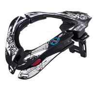 O`Neal Tron Shocker Neckbrace, negro-blanco para Hombres