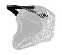 O'Neal O'NEAL | Casco de Motocicleta | Motocicleta, Enduro | Visera de Repuesto | Adultos | Blanco Negro