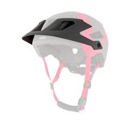 O'Neal O'NEAL | Visor de Repuesto para Casco de Ciclismo de montaña | MTB Downhill | Visor de Repuesto para Casco Visor Defender | Casco Defender Nova | Adulto | Gris Rojo | Talla única
