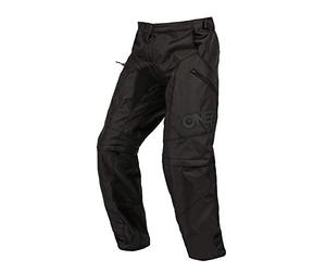 O'NEAL | Pantalones de Enduro | Enduro MX | Material Duradero, Repelente al Agua, pantalón con Cremallera, pantalón Largo/Short, Paneles Resistentes al Calor | Pantalones Apocalypse | Adulto | Negro