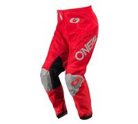 O'NEAL | Pantalones de Motocicleta | Enduro Motocross | máxima Libertad de Movimiento, diseño Transpirable y Duradero | Pantalones Matrix Ridewear | Adultos | Rojo Gris | Talla 40/56