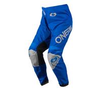 O'NEAL | Pantalones de Motocicleta | Enduro Motocross | máxima Libertad de Movimiento, diseño Transpirable y Duradero | Pantalones Matrix Ridewear | Adultos | Azul Gris | Talla 34/50