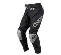 O'NEAL | Pantalones de Motocicleta | Enduro Motocross | máxima Libertad de Movimiento, diseño Transpirable y Duradero | Pantalones Matrix Ridewear | Adultos | Negro Gris | Talla 38/54