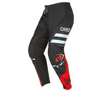 O'NEAL | Pantalones de Motocross | Enduro MX | Máxima amplitud de Movimiento, diseño Ligero, Transpirable y Duradero | Pantalones Element Squadron V.22 | Adulto | Negro Gris | Talla 30/46