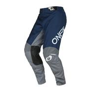 O'NEAL | Pantalones de Motocross | Motocicleta de Enduro | Tejido Denier Duradero, con Gran Libertad de Movimiento, Ajuste atlético | Pantalones Mayhem Hexx V.22 | Adulto | Azul Gris | Talla 40/56
