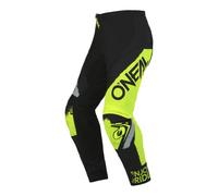 O'NEAL Pantalones Element E022-3732, Negro/Amarillo Neón, 48 Unisex Adulto